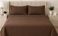 Lime ten Plain Bedsheet Set with 2 Matching Pillow Covers – Soft & Elegant Bedding