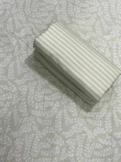 Luxury Pink Floral Printed Bedsheet Set with Matching Pillow Covers