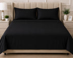Lime ten Plain Bedsheet Set with 2 Matching Pillow Covers – Soft & Elegant Bedding