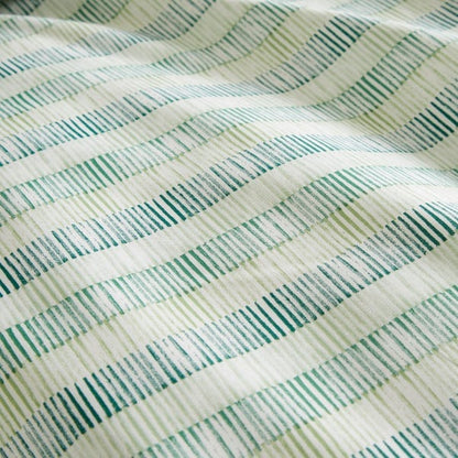 Elegant Green Leaf Printed Comforter & Bedding Set